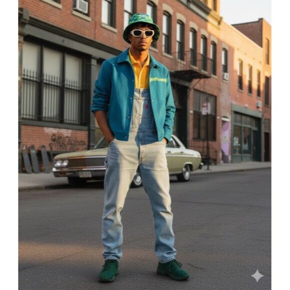 Golf Wang Faux Suede Y2K Skater Golf Work Jacket Tyler The Creator Small - Picture 9 of 12